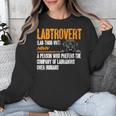 Labrador Retriever Labtrovert Definition Introvert Labrador Unisex Sweatshirt Labrador Retriever Labtrovert Definition Introvert Labrador Unisex Sweatshirt