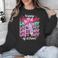 Last Day Of School Shirt Coquette Bow School Graduation Unisex Sweatshirt