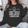 Lawyer Parent Dad Mom Law School Graduation Unisex Sweatshirt