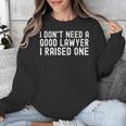 Lawyer Proud Dad Mom Of Law Legal Student School Graduation Unisex Sweatshirt