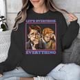 Let's Overthink Everything Shirt Antisocial Introvert Unisex Sweatshirt Let's Overthink Everything Shirt Antisocial Introvert Unisex Sweatshirt