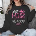 Little Miss Pre-K Grad Preschool Prek Graduation 2025 Unisex Sweatshirt