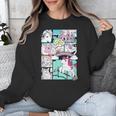 My Little Pony Classic Vintage Rainbow Castle Comic Book Unisex Sweatshirt My Little Pony Classic Vintage Rainbow Castle Comic Book Unisex Sweatshirt