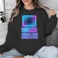 Lofi Reverie Analog Dreams Pixel 90s Desktop VHS Nostalgia Unisex Sweatshirt