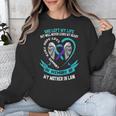 Loss Of Mother In Law In Memory Of My Mom Suicide Awareness Unisex Sweatshirt