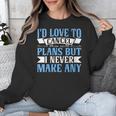 I Would Love To Cancel Plans But i Never Make Any Introvert Unisex Sweatshirt I Would Love To Cancel Plans But i Never Make Any Introvert Unisex Sweatshirt