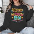 Made In 1990 Limited Edition 90s Nostalgia 34th Birthday Unisex Sweatshirt Made In 1990 Limited Edition 90s Nostalgia 34th Birthday Unisex Sweatshirt