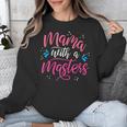 Mama With A Masters Degree Mom Graduation Mother's Day Unisex Sweatshirt