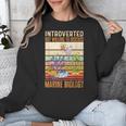 Marine Biology Ocean Introvert Marine Biologist Unisex Sweatshirt Marine Biology Ocean Introvert Marine Biologist Unisex Sweatshirt
