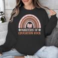 MASTER OF EDUCATION ROCK Master Graduation Unisex Sweatshirt