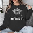 Mastered It Shirt Graduation 2018 Unisex Sweatshirt