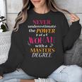 Masters Degree Graduation MPH Social Work Unisex Sweatshirt