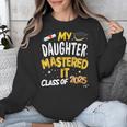 Masters Graduation My Daughter Mastered It Class Of 2025 Unisex Sweatshirt