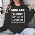 MBA 2018 Graduation Unisex Sweatshirt