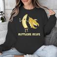 Medium Mature Banana Banana Real School Graduation Celebrations Unisex Sweatshirt