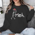 Meh Christmas Introvert Unisex Sweatshirt Meh Christmas Introvert Unisex Sweatshirt