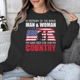 In Memory Of The Brave Man & Woman Memorial Day Unisex Sweatshirt