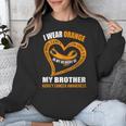 In My Memory Of My Brother KIDNEY CANCER AWARENESS Unisex Sweatshirt