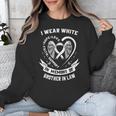 Memory Of Brother In Law Lung Cancer Awareness Family Unisex Sweatshirt Memory Of Brother In Law Lung Cancer Awareness Family Unisex Sweatshirt