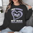 In My Memory Of My Dad STOMACH CANCER AWARENESS Unisex Sweatshirt