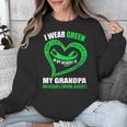 In My Memory Of My Grandpa NON-HODGKIN'S LYMPHOMA AWARENESS Unisex Sweatshirt