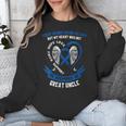 In Memory Of Great Uncle Colon Cancer Awareness Uplifting Unisex Sweatshirt