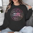 Memory Master Classical Conversation Homeschool Mom Unisex Sweatshirt Memory Master Classical Conversation Homeschool Mom Unisex Sweatshirt