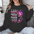 In Memory Of Mom I Know Heaven Beautiful Place Wings Angel Unisex Sweatshirt
