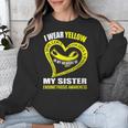In My Memory Of My Sister ENDOMETRIOSIS AWARENESS Unisex Sweatshirt