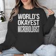 Microbiologist Microbiology Major Graduation Men Unisex Sweatshirt