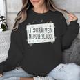 Middle School Graduation Shirts Graduate Grad Unisex Sweatshirt