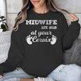 Midwife Est 2018 At Your Cervix Graduation Unisex Sweatshirt