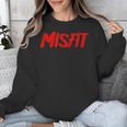 Misfit Outfit And Costume Introvert Apparel Unisex Sweatshirt Misfit Outfit And Costume Introvert Apparel Unisex Sweatshirt