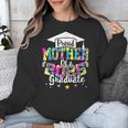 Mother Of a 2025 Graduate Tie Dye Class Senior Graduation 25 Unisex Sweatshirt