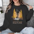 Nature Scene Tees For Introverts Quiet Escape Solitude Unisex Sweatshirt Nature Scene Tees For Introverts Quiet Escape Solitude Unisex Sweatshirt