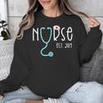 New Nurse Est 2019Shirt Graduation RN Women Unisex Sweatshirt