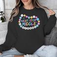 Next Stop Middle School Groovy Elementary School Graduation Unisex Sweatshirt