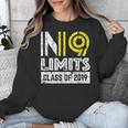 No Limits Cool Class Of 2019 Graduation Unisex Sweatshirt