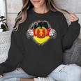 Nostalgia Chest Flag GDR Unisex Sweatshirt