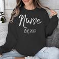 Nurse Est 2018 Shirt Cute Nursing School Graduation Unisex Sweatshirt