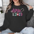 Nurse Graduation RN Nursing School Nurse Established 2023 Unisex Sweatshirt