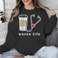 Nurse Life Graphic Nursing School Graduation Unisex Sweatshirt