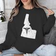 ON NurseShirt Nurse Graduation Idaho Unisex Sweatshirt