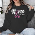 Nursing Graduation Nurse Est 2018 T-Shirt Unisex Sweatshirt