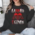 Nursing School Shirt Graduation Earned Not Given Nurse Unisex Sweatshirt