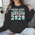 Nursing School Survivor Graduation Nurse RN 2020 Friend Unisex Sweatshirt