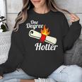 One Degree Hotter GraduationShirt For College Grads Unisex Sweatshirt