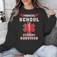 Paramedic School Graduation Shirt Survivor Unisex Sweatshirt