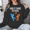 And It Came To Pass Book Of Mormon LDS Missionary Unisex Sweatshirt