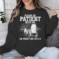 Patient With Me I'm From The 1900s Oregon Vintage Unisex Sweatshirt